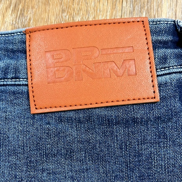 Princess Polly Batkins Denim Maxi Skirt Front Slit PP-DNM Women's 6 EUC Jean - Picture 12 of 14